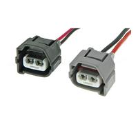 Par de 2 pines conector de bobina de encendido arnés de cable para Hyundai Accent 1.6L Elantra J3 Kia 90980-10901 90980-10899 (color: 1 juego)