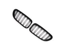 Par De Accesorios De Parrilla De Parachoques Delantero De Doble Listón Compatible Con Serie 6 Para F13 Para Coupe 2011 2012 2013 2014 2015 2016 2017 Parrilla Delantera Coche