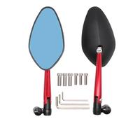 Par De Accesorios para Motocicletas, Espejos Retrovisores Aluminio para CB400, para FZ1, MT07, MT09, para Z800 Y Z1000, para Laterales