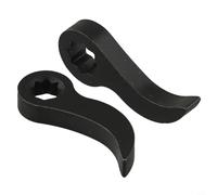 Par de adaptadores de llave de palanca para extracción de medio eje diseñado para trinquete de 1/2 pulgada y 3/8 pulgadas utilizados en servicio automotriz