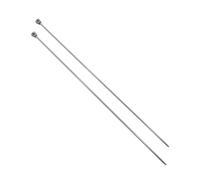 Par de Agujas de Tejer Punto 3mm x 35cm, Agujas Largas, Ideal para Proyectos de Tejido, Adecuadas para Principiantes y Expertos, (1 Par, 3mm x 35cm)