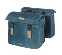 Par de alforjas de portabultos elegancia placa mik Basil 40/49 L