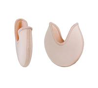 Par de almohadillas de gel de silicona para zapatos de ballet y ballet, protector de puntera suave, talla L
