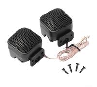 Par de altavoces de agudos de cúpula de pico de 500 W con cruce integrado para un rendimiento claro de alta frecuencia en configuraciones de sonido automotriz