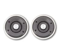 Par de altavoces marinos impermeables Rasen J60A de 4 ohmios y 15 W para montaje en techo y pared.