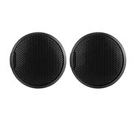 Par de altavoces para coche Twitter, color negro, 20 W, redondos, adhesivos, con pegamento