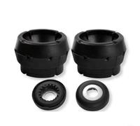 Par de amortiguadores delanteros con rodamiento de bolas para Skoda Octavia para Fabia Golf para Jetta A1 Reemplazo 1J0412331C 6R04122249 Negro Plástico Fácil Montaje Características Estables Nuevo