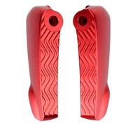 Par de apoyapiés traseros, almohadilla de Pedal, reposapiés plegable para motocicleta, apto para GT/GTS/GTV (Roja)