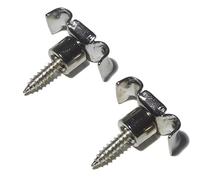 Par de arboles de cuerda para bajo, 10,8 mm, espaciado entre cuerdas, 4,7 mm, color cromado