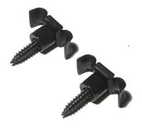 Par de arboles de cuerda para bajo, color negro, 10,8 mm, espaciado entre cuerdas, 4,7 mm