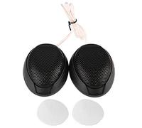 Par de Audio para Altavoces de autom¨®vil, Mini Altavoz de autom¨®vil de 1000 vatios Altavoz de autom¨®vil con Altavoz Adhesivo Redondo con Pegamento(Negro)