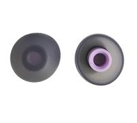 Par de Auriculares para natación Pair of Extra Large LL Gray Outside Purple Inside Swimming Sweat Water Resistant Earbuds Earpieces Compatible with Sony Wireless Headphones