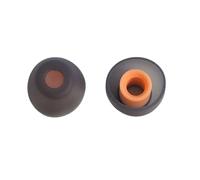 Par de Auriculares para natación Pair of Small S Gray Outside Orange Inside Swimming Sweat Water Resistant Earbuds Earpieces Compatible with Sony Wireless Headphones