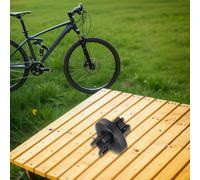 Par de bandas de silicona de diseño elegante perfecto para fijar tus faros LED y luces traseras de bicicleta de forma segura (con soporte)
