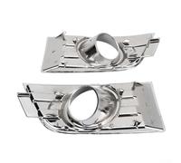 Par de biseles cromados para luz antiniebla para Ford para Edge 2007-2010, repuesto de cubierta galvanizada compatible con 7T4Z17E810B 7T4Z17E811B