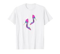 Par de Bonitos Tacones de Aguja de Verano Bonitos y Elegantes Camiseta gráfica económica