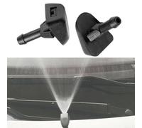 Par de boquillas de pulverización para limpiaparabrisas delantero compatibles con S40 S80 S70 C70 XC90 se adapta a varios modelos de años