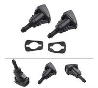 Par de boquillas de pulverización para limpiaparabrisas Eclipse 2006 2012, juego de repuesto con juntas de goma para un uso adecuado