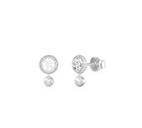 Guess Pendientes Mujer Tiny Pearly De Acero Plateado