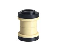 Par de bujes de amortiguador trasero para bicicleta de montaña | Ajuste de marco y servicio de reemplazo de hardware para bicicleta de montaña trasera de suspensión de amortiguación. Uso de