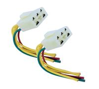 Par de cables de cableado rectificador regulador de voltaje de 5 pines para motocicleta, accesorios compatibles con Honda CBF 600 400