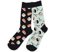 Par de calcetines desiguales - Sushi y Maki, multicolor, talla única