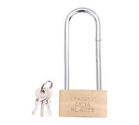 Par de candados de alta seguridad con núcleos de latón, grilletes extendidos a prueba de óxido para exteriores, para puerta de gimnasio, escuelas, taquillas de seguridad