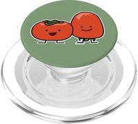 Par de Caqui Caqui Pareja de Frutas Dulces PopSockets PopGrip para MagSafe