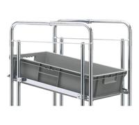 Par de carriles guía con topes para cajas HelgeNyberg, para apiladora de cajas FLEX