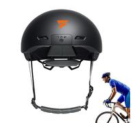 Par de ciclo, casco de ciclo inteligente | Equipo de protección deportiva en deportes - 3 modos de iluminación Traje deportivo con cámara para una mayor seguridad ciclista