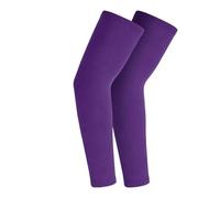 Par de coderas protectoras para niños, color blanco | Dos mangas acolchadas blancas tienen un perfil con forma que cubre la zona del codo, formando un par de deportes protectores