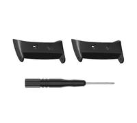 par de conectores de correa metálicos con destornillador, compatibles con Garmin Forerunner 45/45S/Swim, diámetro interior de 2,20 mm M