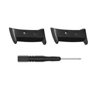 par de conectores de correa metálicos con destornillador, compatibles con Garmin Forerunner 45/45S/Swim, diámetro interior de 2,20 mm