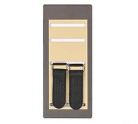 Par de correas de camping al aire libre hechas con mezcla de nailon, adecuadas para senderismo y asegurar varios equipos y herramientas (180 mm)