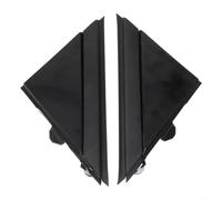 Par de cubiertas de bandera de espejo de puerta para Fiat 500 de 2012 a 2019 para uso delantero izquierdo y derecho con fijación segura y resistencia a los elementos ambientales
