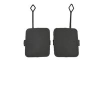 Par de cubiertas de gancho de remolque para parachoques trasero para BMW X3 F25 años 2011 a 2014 sin pintar plástico izquierdo derecho reemplazo 51127272415