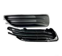 Par de cubiertas de luz antiniebla para Toyota Corolla 2003-2004, borde de parachoques delantero izquierdo y derecho, repuesto de plástico PP negro OEM # 5212702070 (C)