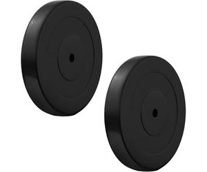 Par de discos de goma, varios pesos de hierro fundido, diámetro de 30 mm, placas de entrenamiento para barras y mancuernas