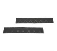Par de empuñaduras para baquetas 7A 5A 5B 7B con absorción de sudor antideslizante para mantener la estabilidad de la baqueta durante el juego (negro)