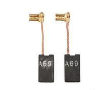 Par de escobillas de carbono Bosch de repuesto para modelos de taladro eléctrico GBH5400 GBH5-38X GSH38 GBH5-40D GSH500 GSH88X TSH5000