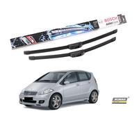 Par de Escobillas Flat Limpiaparabrisas Bosch Aerotwin Clase A W169-B W245