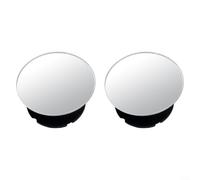 Par de espejos retrovisores automáticos, 2 piezas con lente convexa, carcasa ABS y rotación ajustable de 360 grados para eliminar puntos ciegos y una visión más amplia