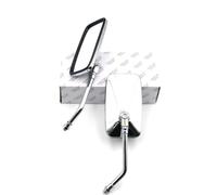 Par De Espejos Retrovisores Universales Rectangulares 10mm para Motocicleta, Espejo Cristal Transparente para Shadow Ace 750 VT750C 1100 VLX 600 VT600C