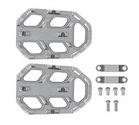 Par de estriberas para motocicleta, reposapiés de aleación de aluminio, reposapiés, estriberas anchas, compatible con NC750X / NC750S / CB500X