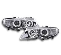 Par de faros delanteros Angel Eyes B. Serie 3 E46 Break de 02 a 05 cromo-33475692