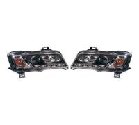 Par De Faros Proyecto LED Dragon Claro Negro Para Fiat Stilo 3 Puertas 01-08