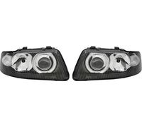 Par De Faros Proyector Transparentes LHD Para Audi A3 2000-2003