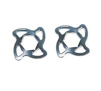 Par de férulas de ajuste de precarga Accossato titanio con hexágono interno de 22 mm para Aprilia Rsv4 Factory - Sbk Racing de 2009 a 2010 (CC 1000)