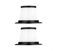 Par de filtros compatibles para aspiradoras de mano Redmond RVUR364 que garantiza una captura y retención efectivas del polvo