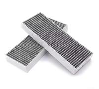 Par de filtros de recirculación para extractores Bora Basic Pure - Filtro de aire de carbón activado de alta ccesorios de cocina, 340 x 123 x 42 mm